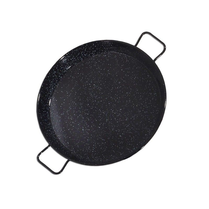 LA IDEAL ENAMEL PAELLA PAN 38 CM-14.96&quot;(EA)