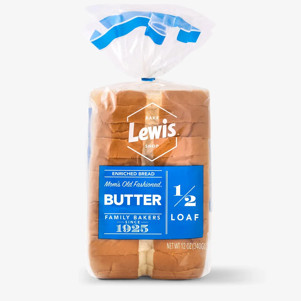 LEWIS BUTTER BREAD 1/2 LOAF 12 OZ
