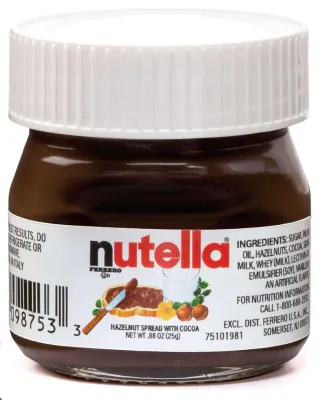 NUTELLA HAZELNUT SPREAD 0.88 OZ 25 GR