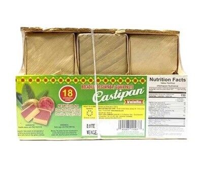 CASTIPAN BOCADILLO VELENO GUAYABA COMB 18 CT