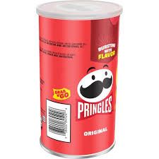 PRINGLES POTATO CHIPS CAN 2.30 OZ