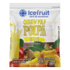 ICE FRUIT POLPA CAJU PULP 400 GR