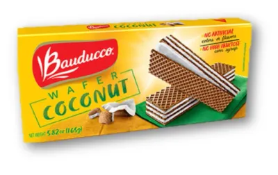 BAUDUCCO WAFER DE COCONUT 6.35 OZ