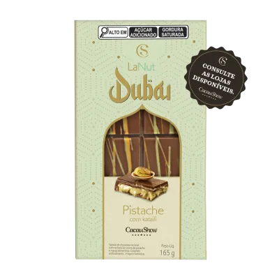 CACAU SHOW DUBAI CHOCO PISTACHE KATAIFI 130GR