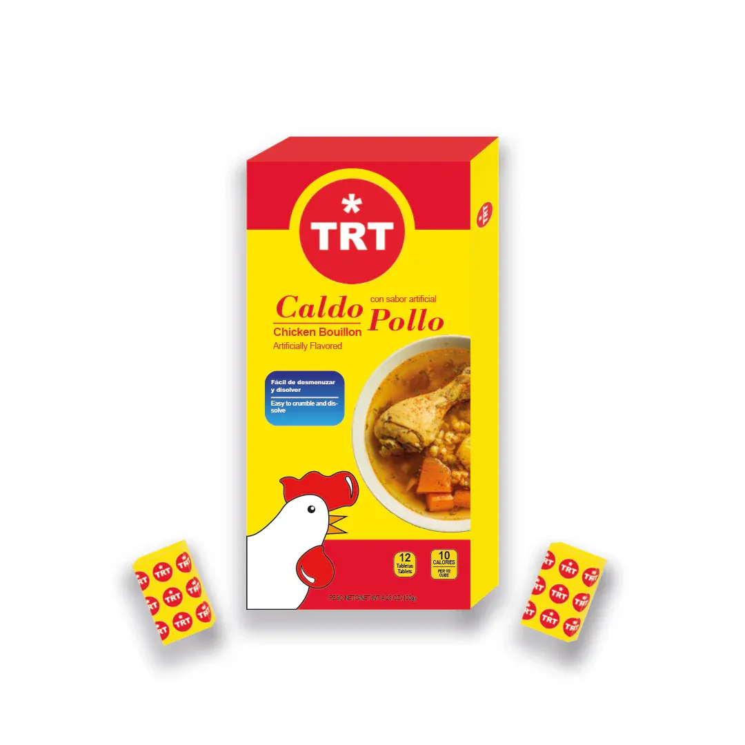 TRT CHICKEN BOUILLON - CUBITO CALDO POLL12 CT