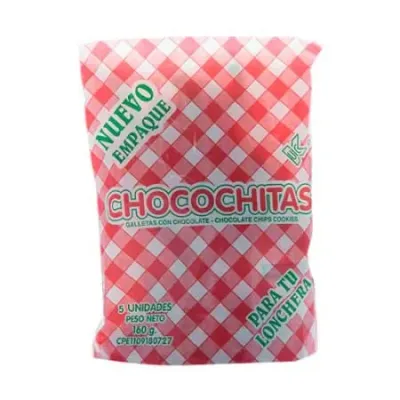 CHOCOCHITAS GALLETAS BOLSA 160 GR