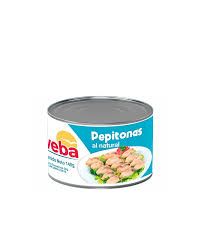 EVEBA PEPITONAS GUISADAS AL NATURAL 140 GR