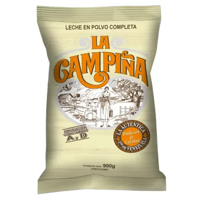LECHE LA CAMPINA BOLSA - LATA 900 GR