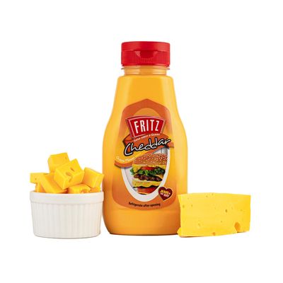 FRITZ SALSA DE QUESO CHEDDAR 8.47 OZ