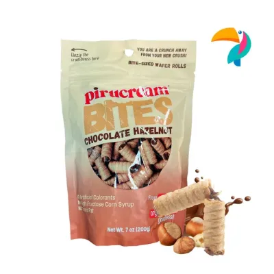 PIRUCREAM BITES CHOCOLATE HAZELNUT 7 OZ 200 G