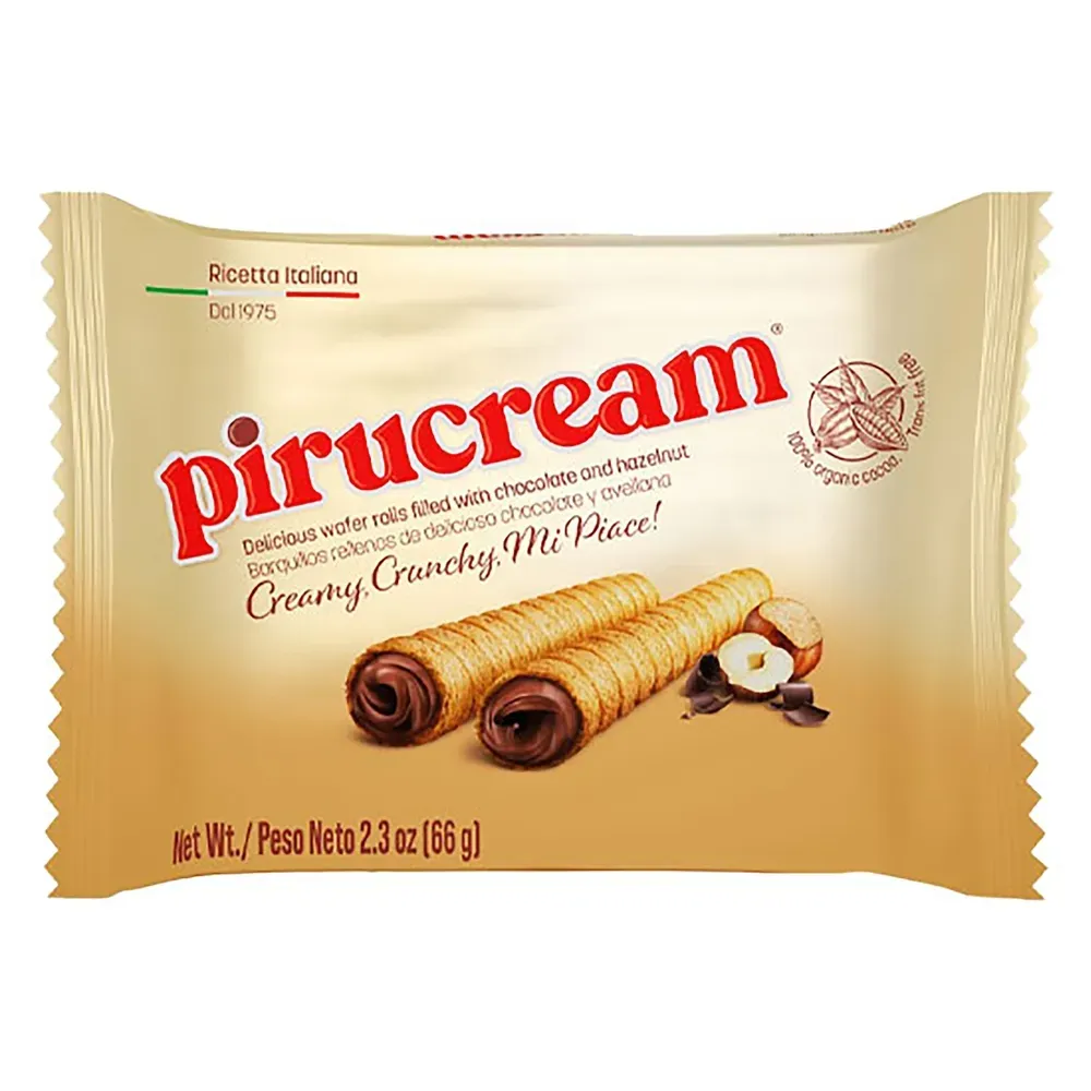 PIRUCREAM BARQUILLA CHOCOLATE BANDEJA 66 GR