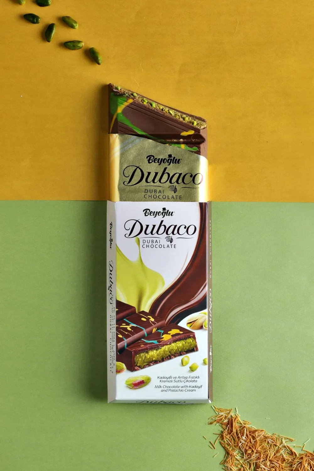 BEYOGLU DUBACO PISTACCHIO CHOCOLATE 200 GR
