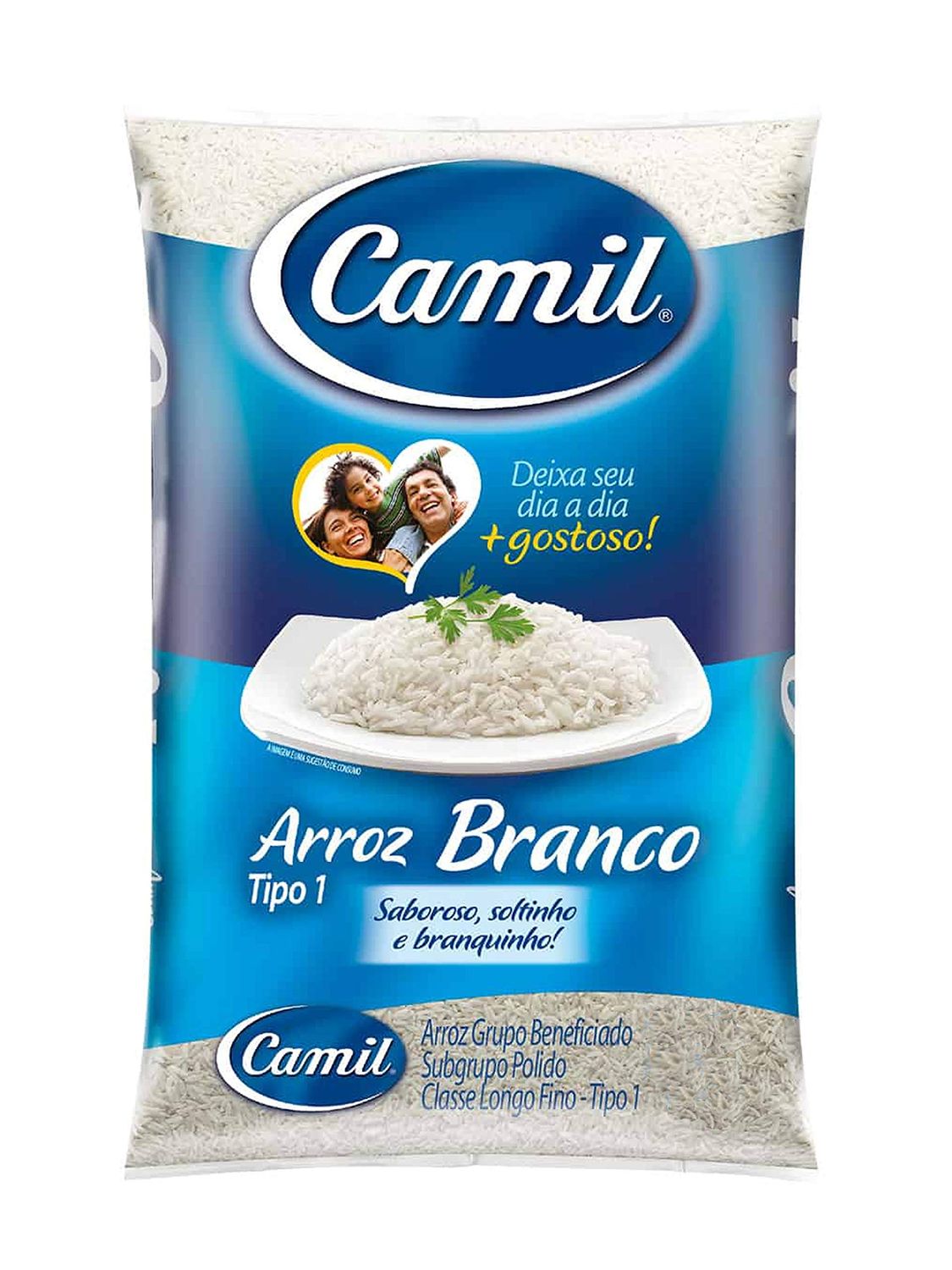CAMIL ARROZ BRANCO 4.6 KG - 10 LB