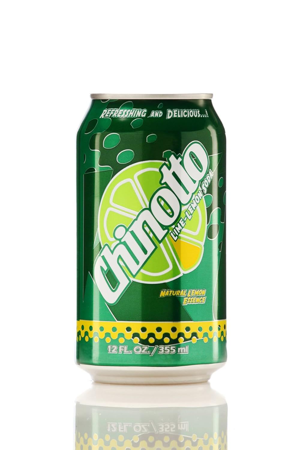 CHINOTTO LIME LEMON SODA 12 FL OZ CAN