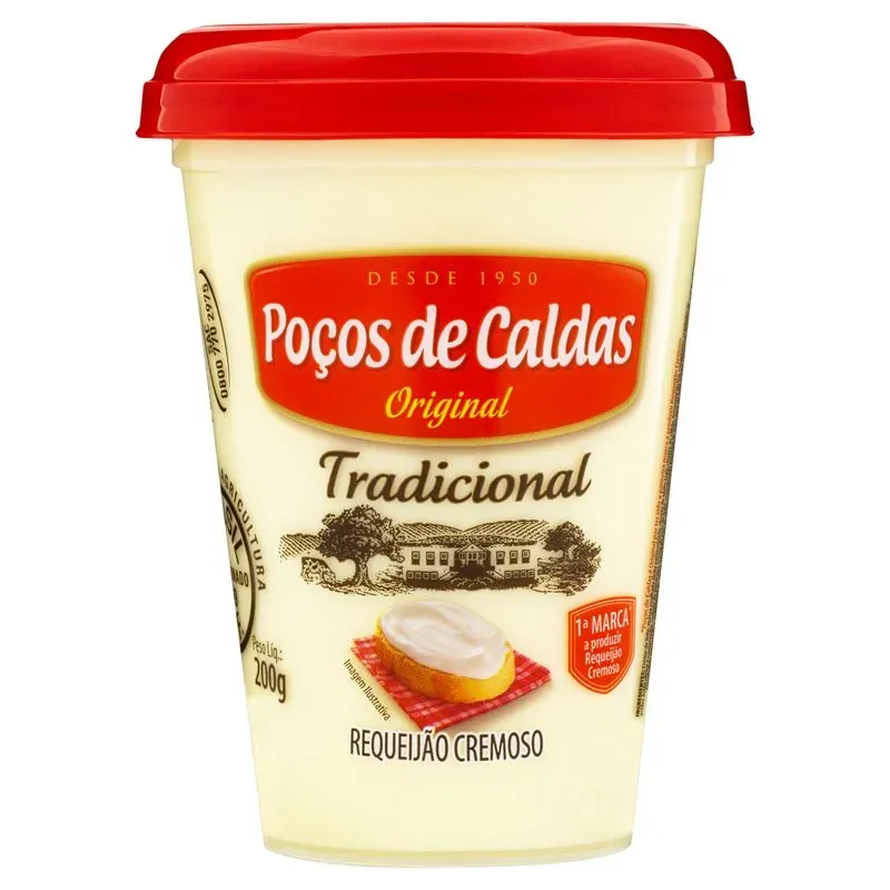 POCOS DE CALDA REQUEIJAO CREMOSO 200 GR