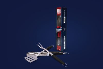 FIRE FAMILY BBQ TOOL SET 3 PCS (EA)
