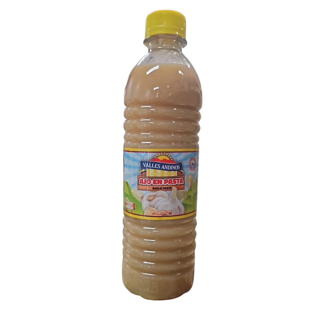 VALLES ANDINOS AJO EN PASTA 16.58 OZ