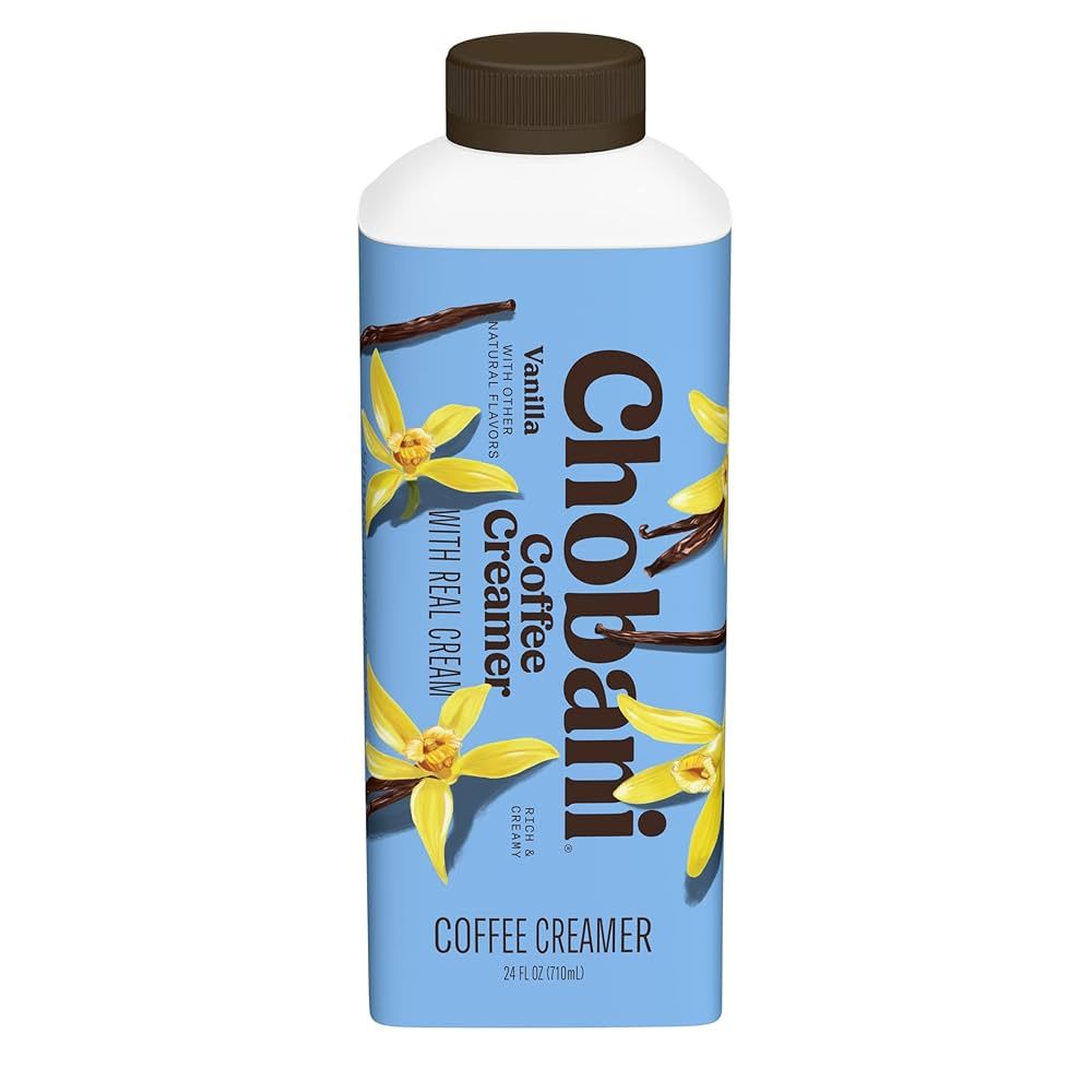 CHOBANI COFFEE CREAMER VANILLA 24 OZ