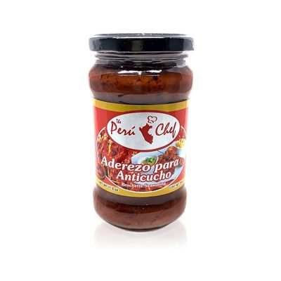 PERUCHEF ADEREZO PARA ANTICUCHOS FRASCO 340 G