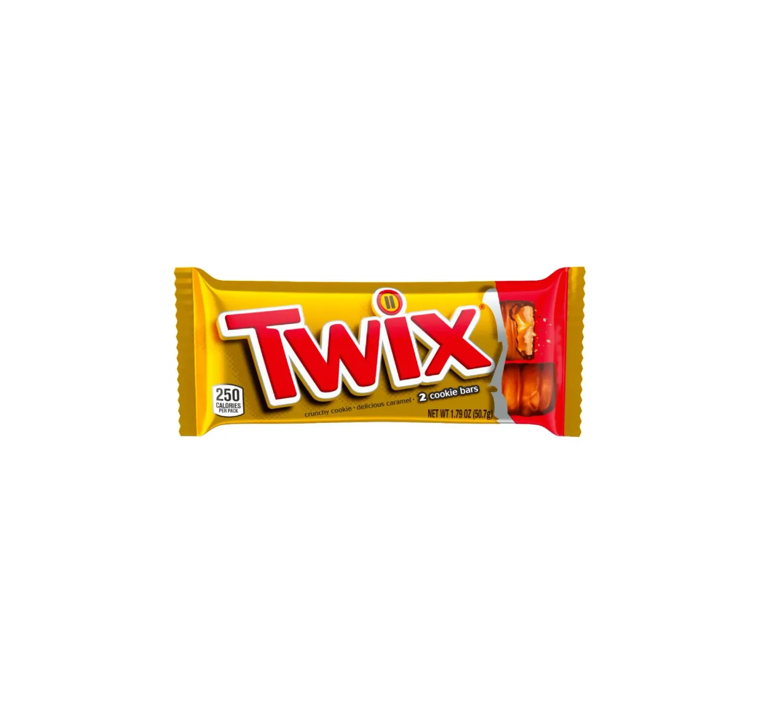 TWIX CARAMEL 50.7 G - 1.79 OZ