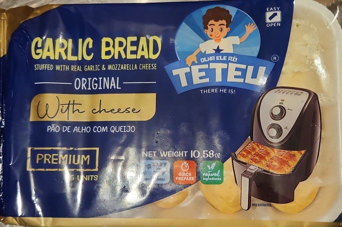 TETEU PAO DE ALHO GARLIC BREAD W CHEESE 300 G