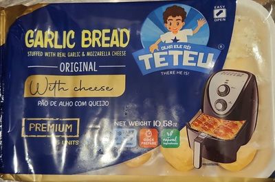 TETEU PAO DE ALHO GARLIC BREAD W CHEESE 300 G