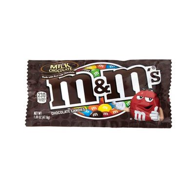 M &amp; M MILK CHOCOLATE SS 47.9 G - 1.69 OZ