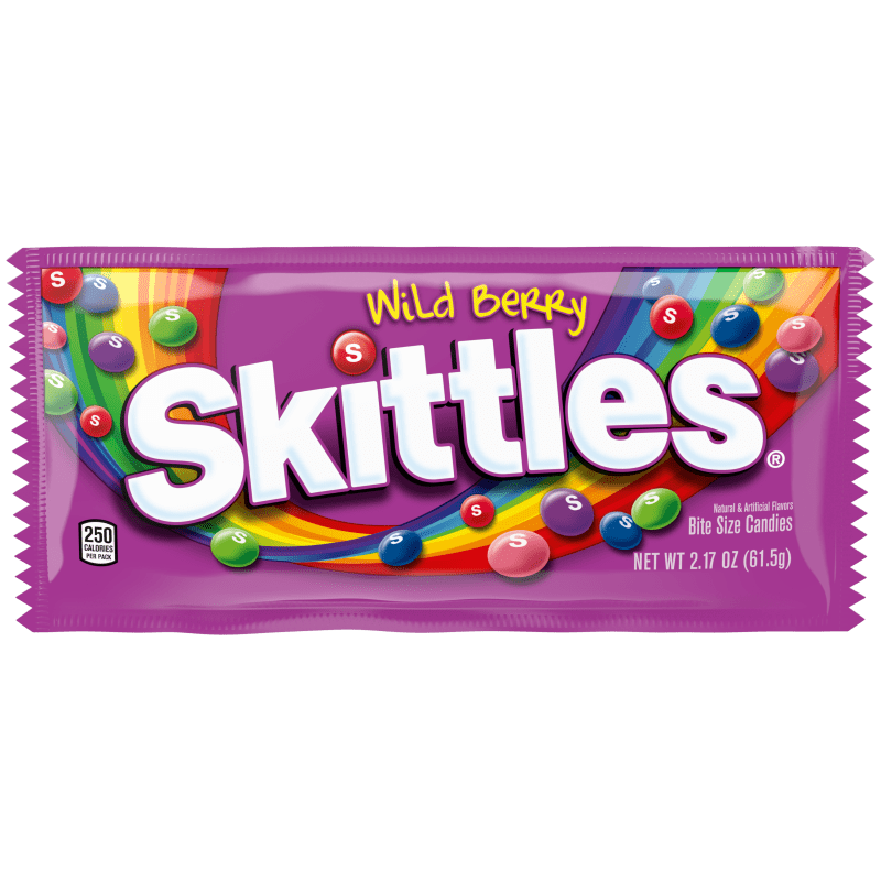 SKITTLES ORIGINALWILD BERRY 61.5 G - 2.17 OZ
