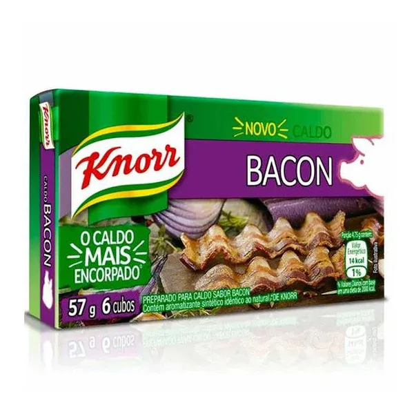 KNORR CALDO CUBINHO BACON 57 GR