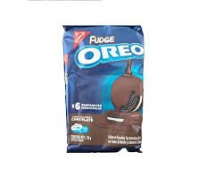 FUDGE OREO GALLETAS COBERTURA CHOCOLATE 156GR