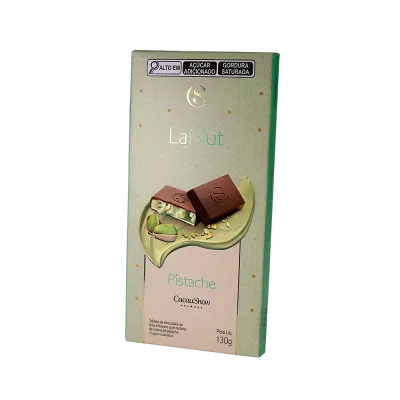 CACAU SHOW LANUT CHOCOLATE PISTACHE 130 GR