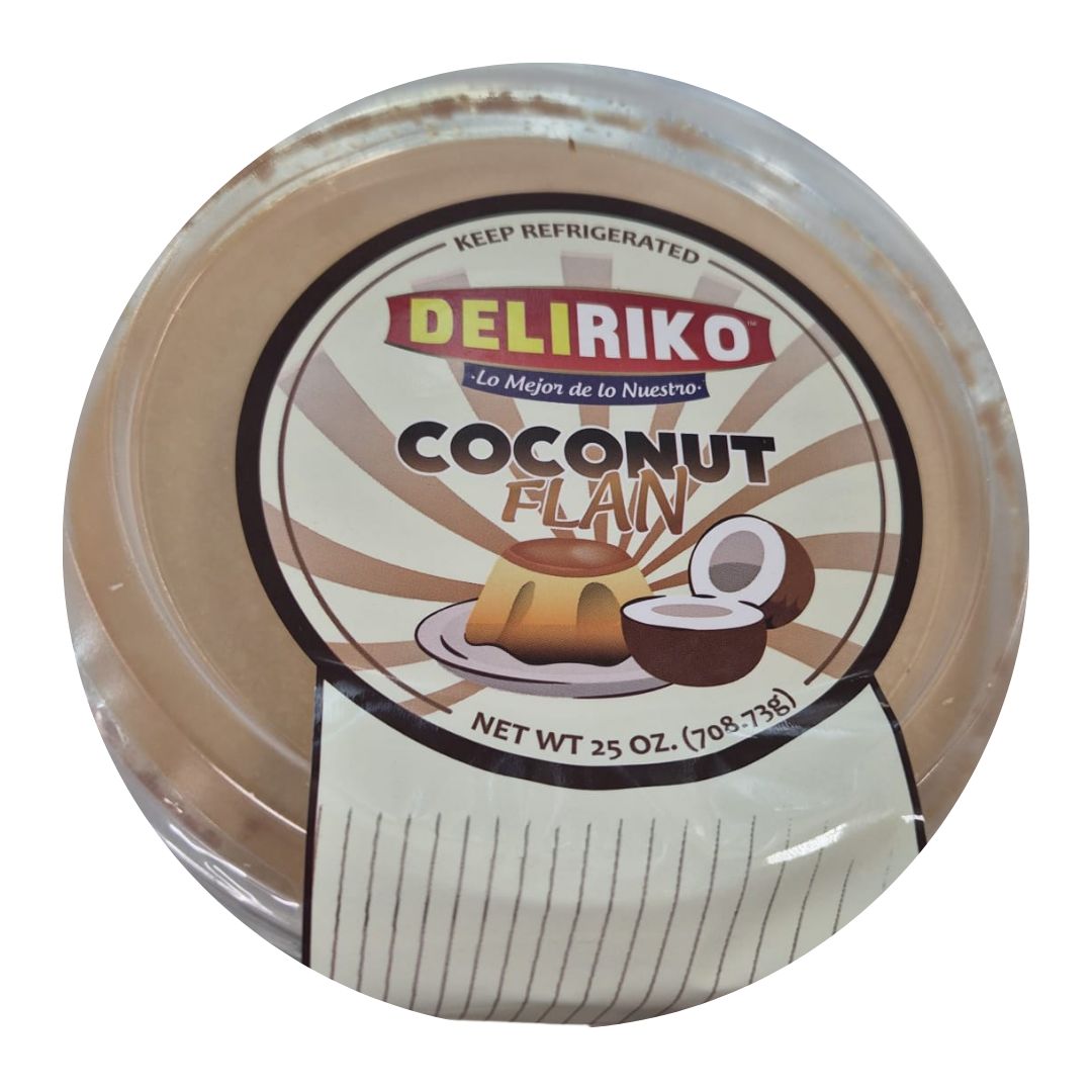 DELIRIKO QUESILLO FLAN DE COCO 25 OZ