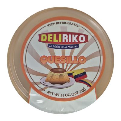 DELIRIKO QUESILLO FLAN DE QUESO 25 OZ