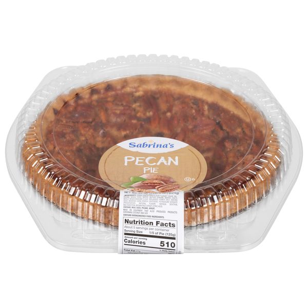 SABRINAS BAKED PECAN PIE 8&quot; 24 OZ
