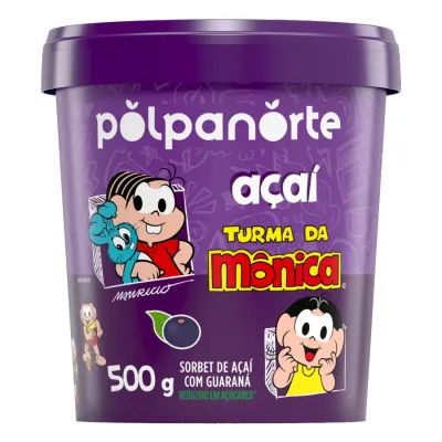 POLPANORTE ACAI TRAD TURMA DA MONICA 500 G