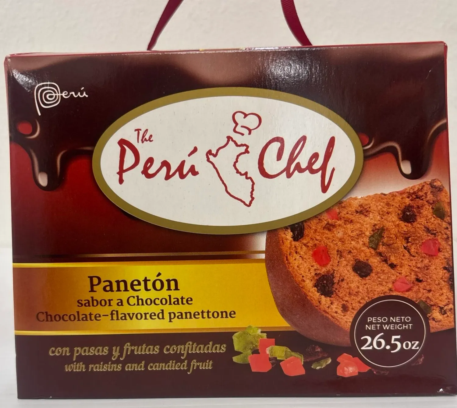 PERUCHEF PANETTONE DE CHOCOLATE 750 GR