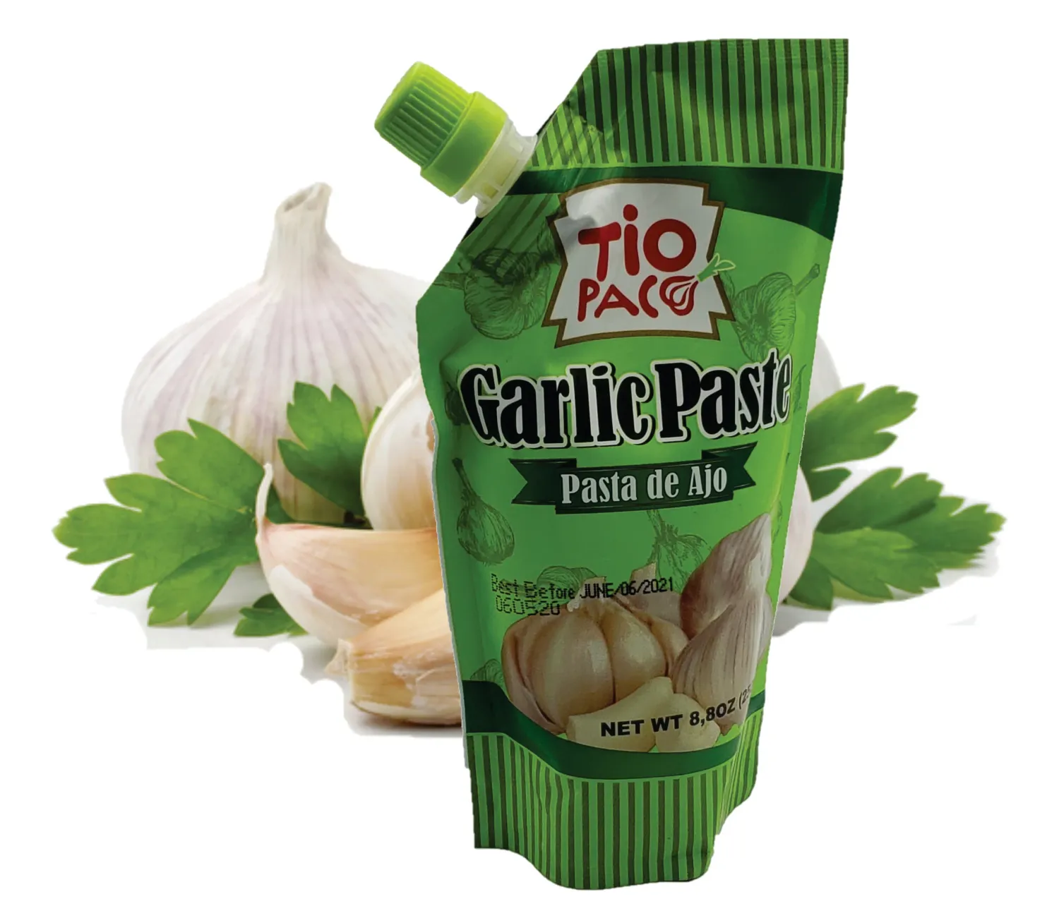 TIO PACO GARLIC PASTE 8.8 OZ