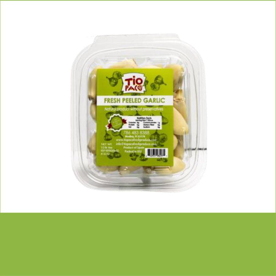 TIO PACO FRESH PEELED GARLIC 8 OZ