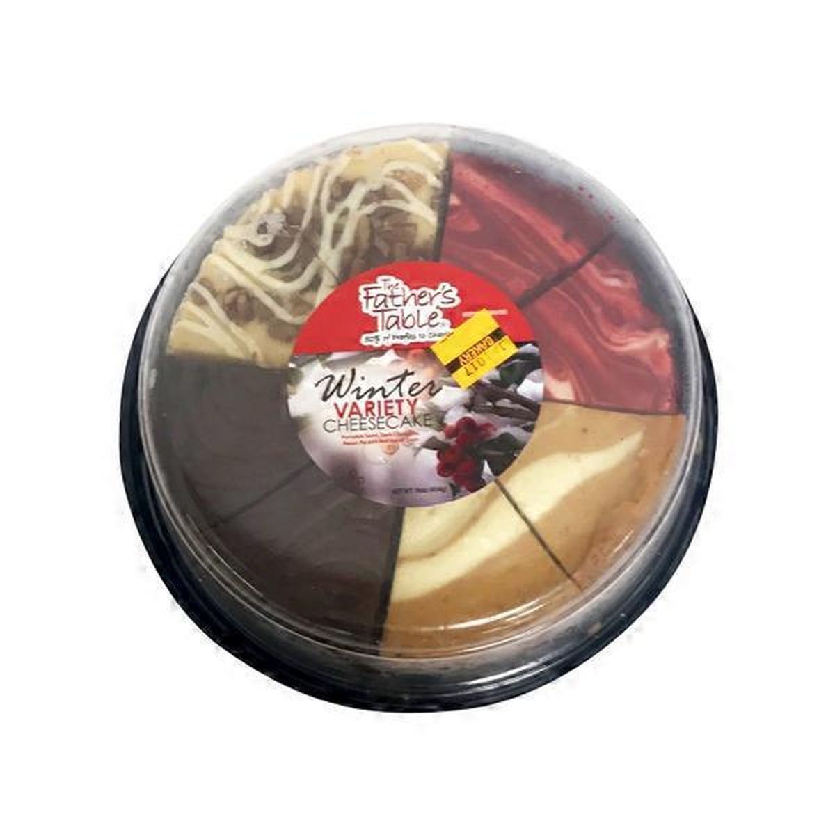 FATHERS TABLE CHEESECAKE WINTER VARIETY 16 OZ