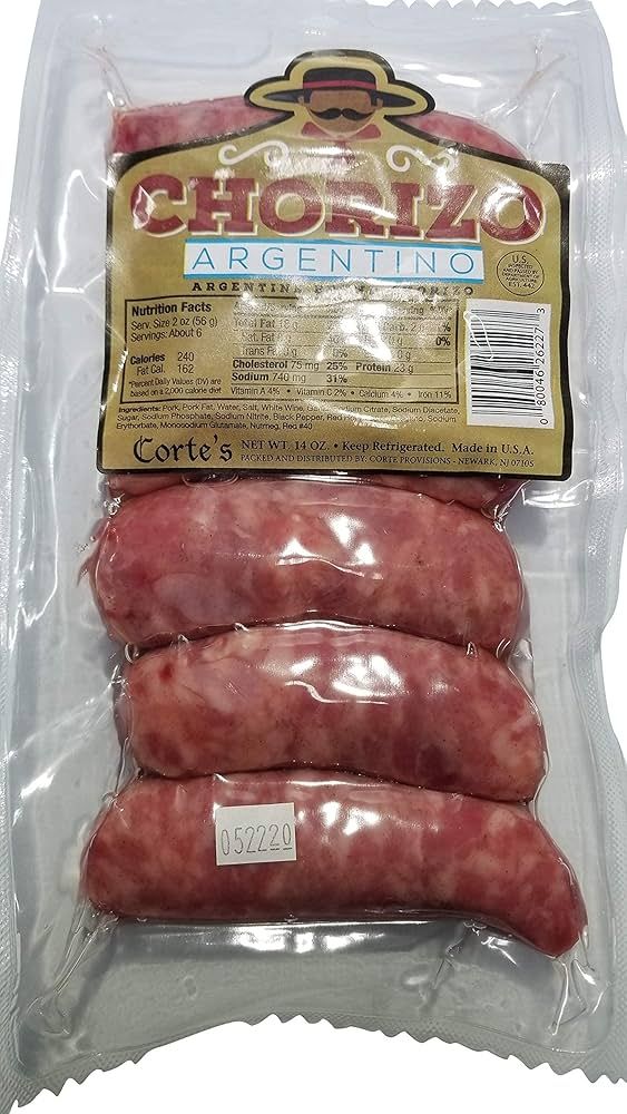 CORTES CHORIZO ARGENTINO 14 OZ