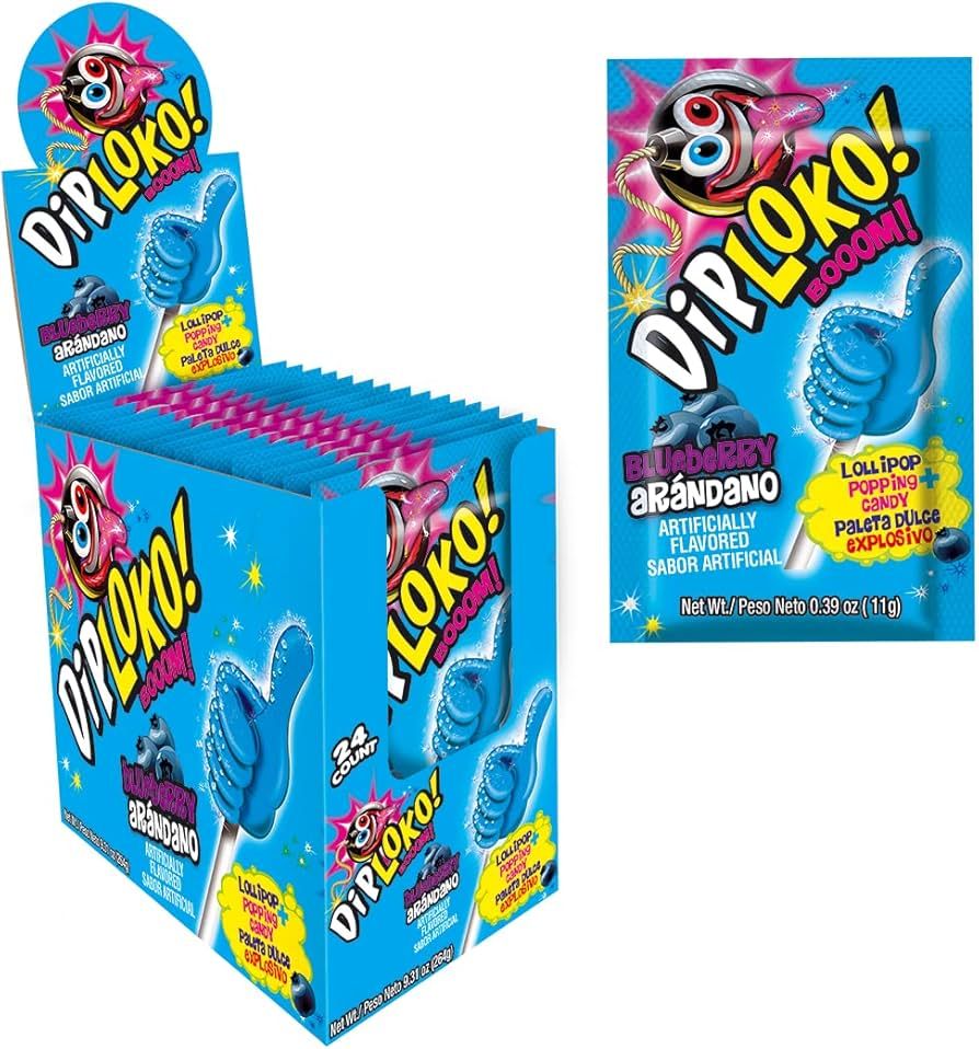 DIP LOKO LOLLIPOP BLUE BERRY 11 GR