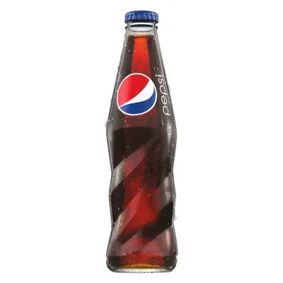 PEPSI SODA GLASS BOTTLE 8 OZ - 250 ML