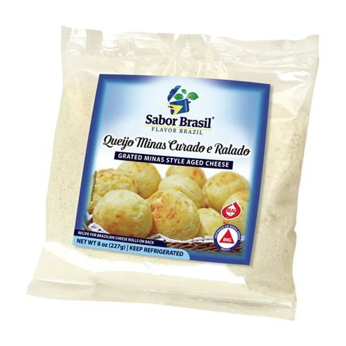 SABOR BRASIL QUEIJO MINAS RALADO 8 OZ