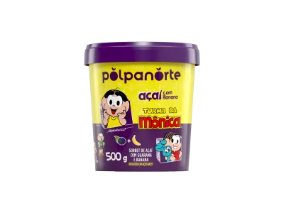 POLPANORTE TURMA MONICA ACAI C/ BANANA 500 G