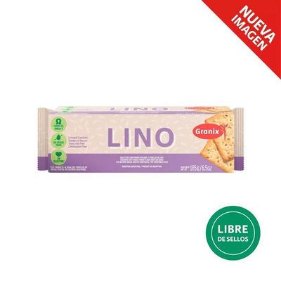 GRANIX LINO CEREAL CRACKER FLAX SEEDS 175 GR