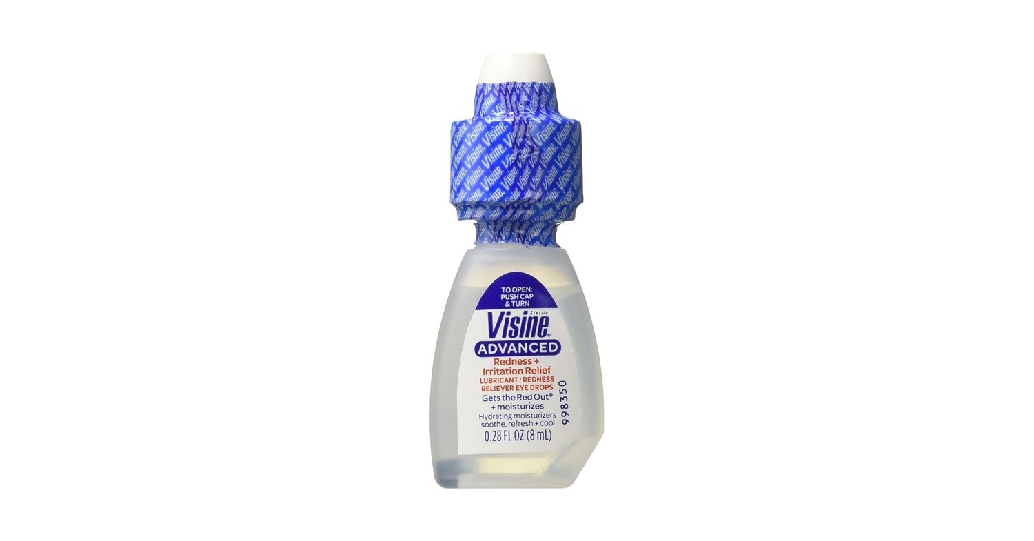 VISINE ADVANCED RELIEF BLUE 0.28 OZ