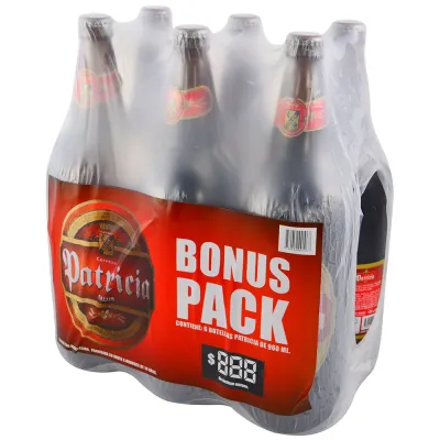 PATRICIA CERVEZA URUG BOT 11.5 FL OZ - 6 PACK