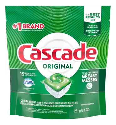 CASCADE DISHWASH SOAP 4 CT