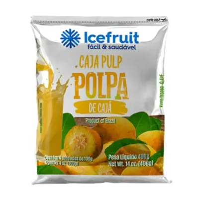 ICE FRUIT POLPA CAJA PULP 400 GR