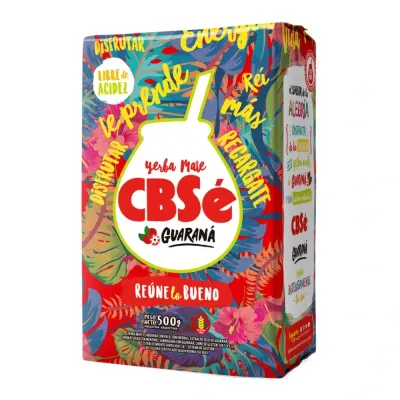 CBSE YERBA ENERGIZANTE C/ GUARANA 500 GR